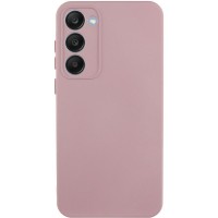 Чохол TPU GETMAN Liquid Silk Full Camera для Samsung Galaxy S23+ Рожевий / Pink Sand