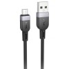 Дата кабель Hoco X109 Energy silicone USB to MicroUSB (3m) Black