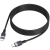 Дата кабель Hoco X109 Energy silicone Type-C to Lightning (3m) Black