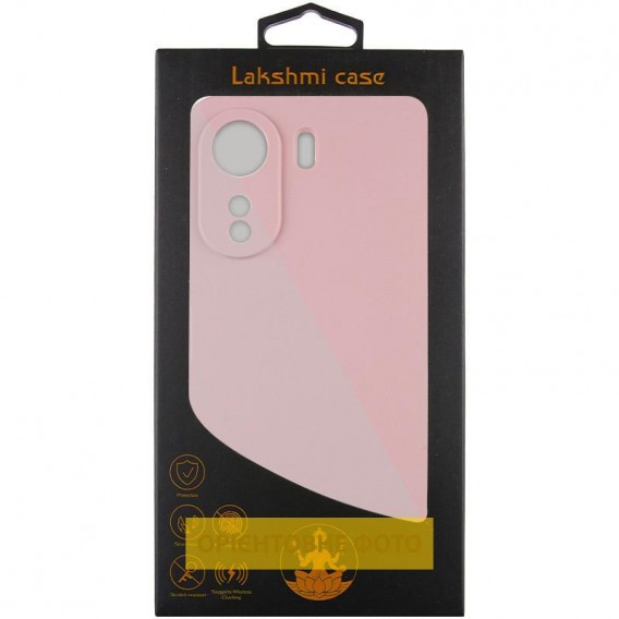Чехол Silicone Cover Lakshmi Full Camera (AAA) with Logo для Xiaomi Redmi 15C (EU) Розовый / Pink Sand