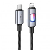 Дата кабель Hoco U144 New Type-C to Lightning 27W (1.2m) Black Дата кабель Hoco U144 New Type-C to Lightning 27W (1.2m) Black