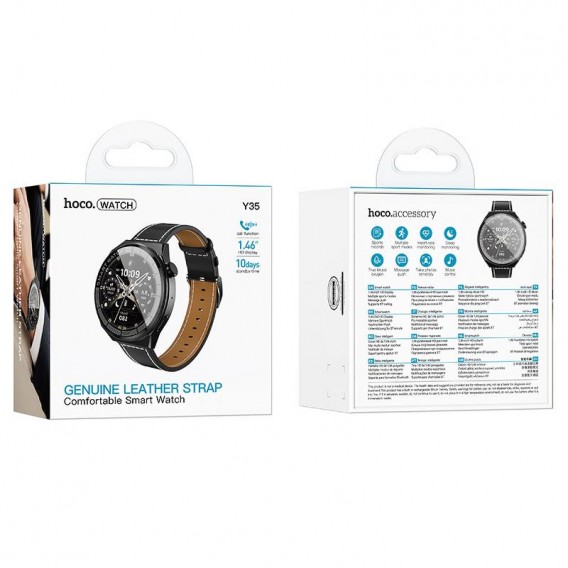 Смарт-часы Hoco Y35 Smart sports watch (call version) Black