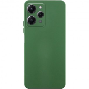 Чохол Silicone Cover Ummi Lakshmi Full Camera (AA) для Xiaomi Redmi 12 Зелений / Dark green