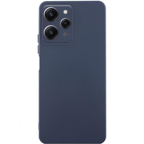 Чохол Silicone Cover Ummi Lakshmi Full Camera (AA) для Xiaomi Redmi 12 Синій / Midnight Blue