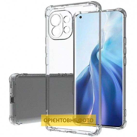 TPU чохол GETMAN Ease logo посилені кути Full Camera для Xiaomi 17 Безбарвний (прозорий)