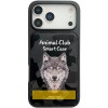 TPU+PC чехол Animal Club для Apple iPhone 16 (6.1 дюйма) Black