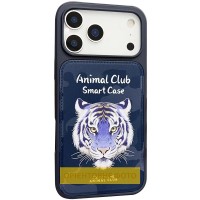TPU+PC чохол Animal Club для Apple iPhone 16 (6.1") Royal Blue