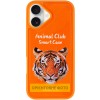 TPU+PC чехол Animal Club для Apple iPhone 16 (6.1 дюйма) Hermes Orange