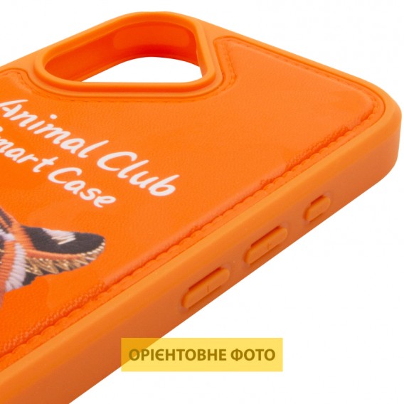 TPU+PC чехол Animal Club для Apple iPhone 16 (6.1 дюйма) Hermes Orange TPU+PC чехол Animal Club для Apple iPhone 16 (6.1 дюйма) Hermes Orange