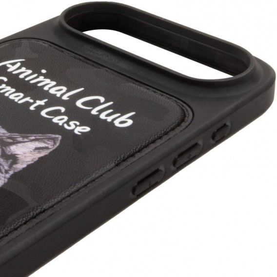 TPU+PC чехол Animal Club для Apple iPhone 17 Air (6.5 дюйма) Black