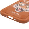 TPU+PC чехол Animal Club для Apple iPhone 17 Air (6.5 дюйма) Chocolate Brown