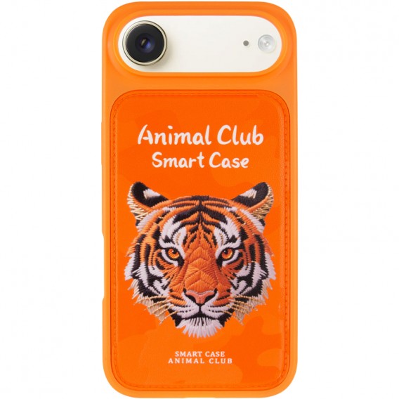 TPU+PC чехол Animal Club для Apple iPhone 17 Air (6.5 дюйма) Hermes Orange