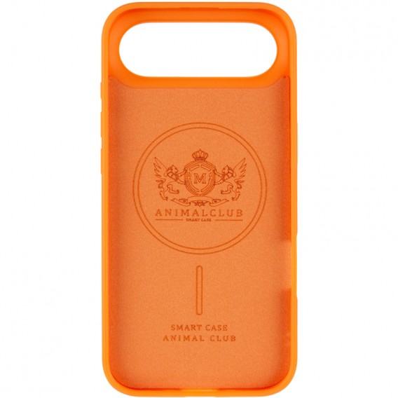 TPU+PC чехол Animal Club для Apple iPhone 17 Air (6.5 дюйма) Hermes Orange