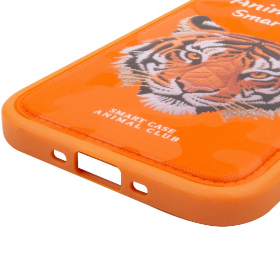 TPU+PC чехол Animal Club для Apple iPhone 17 Air (6.5 дюйма) Hermes Orange
