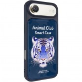 TPU+PC чехол Animal Club для Apple iPhone 17 Air (6.5 дюйма) Royal Blue