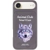 TPU+PC чехол Animal Club для Apple iPhone 17 Air (6.5 дюйма) Titanium Gray