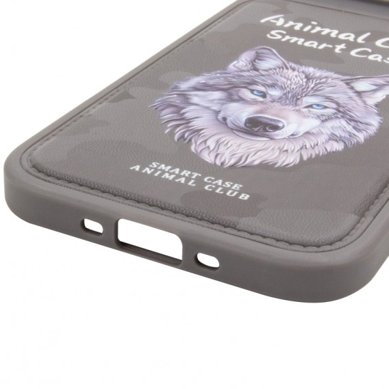TPU+PC чехол Animal Club для Apple iPhone 17 Air (6.5 дюйма) Titanium Gray