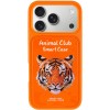TPU+PC чохол Animal Club для Apple iPhone 17 Pro (6.3") Hermes Orange