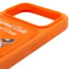 TPU+PC чохол Animal Club для Apple iPhone 17 Pro (6.3") Hermes Orange