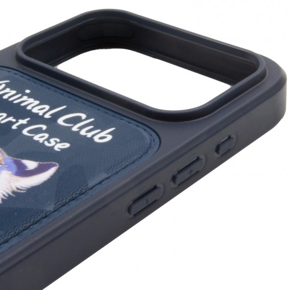 TPU+PC чохол Animal Club для Apple iPhone 17 Pro (6.3") Royal Blue TPU+PC чохол Animal Club для Apple iPhone 17 Pro (6.3") Royal Blue