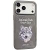 TPU+PC чохол Animal Club для Apple iPhone 17 Pro (6.3") Titanium Gray