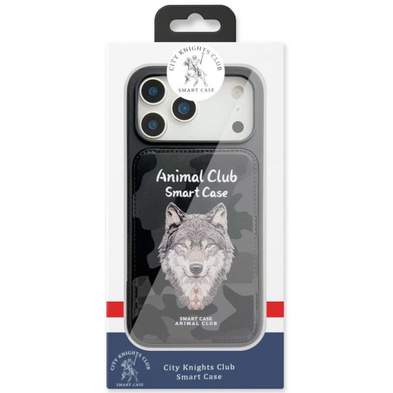 TPU+PC чехол Animal Club для Apple iPhone 17 Pro Max (6.9 дюйма) Black