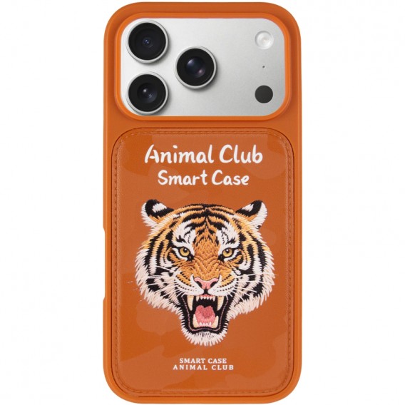TPU+PC чехол Animal Club для Apple iPhone 17 Pro Max (6.9 дюйма) Chocolate Brown TPU+PC чехол Animal Club для Apple iPhone 17 Pro Max (6.9 дюйма) Chocolate Brown