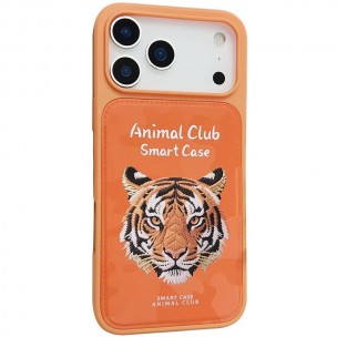 TPU+PC чохол Animal Club для Apple iPhone 17 Pro Max (6.9") Hermes Orange TPU+PC чохол Animal Club для Apple iPhone 17 Pro Max (6.9") Hermes Orange