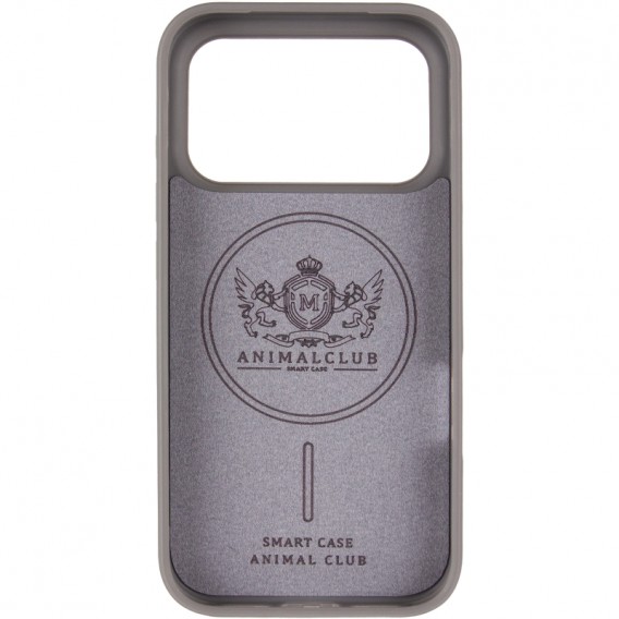 TPU+PC чехол Animal Club для Apple iPhone 17 Pro Max (6.9 дюйма) Titanium Gray TPU+PC чехол Animal Club для Apple iPhone 17 Pro Max (6.9 дюйма) Titanium Gray