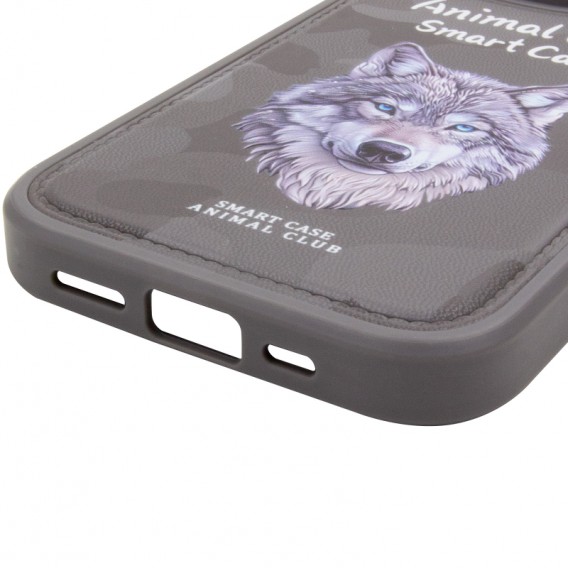 TPU+PC чехол Animal Club для Apple iPhone 17 Pro Max (6.9 дюйма) Titanium Gray TPU+PC чехол Animal Club для Apple iPhone 17 Pro Max (6.9 дюйма) Titanium Gray