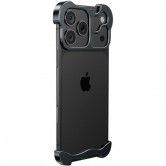 Чехол для iPhone 18 Pro / iPhone 17 Pro Minimalist Metal Bumper Black Чехол для iPhone 18 Pro / iPhone 17 Pro Minimalist Metal Bumper Black