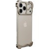 Чехол Minimalist Metal Bumper для Apple iPhone 17 Pro (6.3 дюйма) Titanium Gray