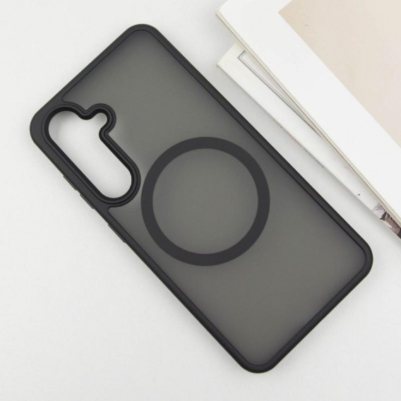 Чохол Ummi Colorful with MagSafe для Samsung Galaxy S24 Чорний / Black