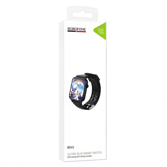 Смарт-годинник Borofone BD15 Smart sports watch (call version) Black