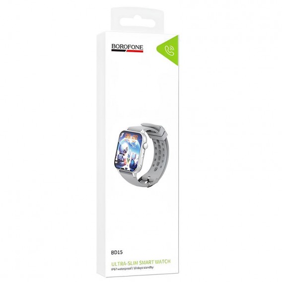 Смарт-годинник Borofone BD15 Smart sports watch (call version) Silver