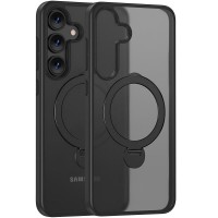 Чохол Ummi Colorful with MagSafe HQ Ring для Samsung Galaxy S25 Black