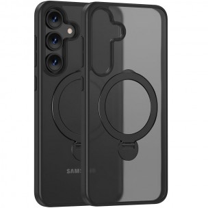 Чехол Ummi Colorful with MagSafe HQ Ring для Samsung Galaxy S25 Black