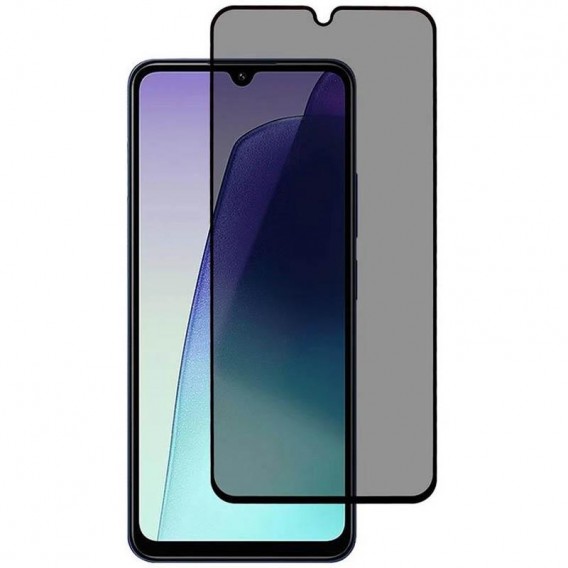 Захисне скло Privacy 5D (тех.пак) для Xiaomi Redmi 15C (Global) / Poco C85 (Global) Чорний