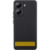 Чохол Silicone Cover Ummi Lakshmi Full Camera (AA) для Xiaomi Redmi Note 12 Pro+ 5G Чорний / Black