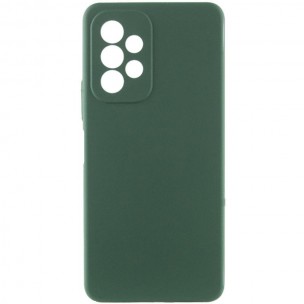Чехол Silicone Cover Lakshmi Full Camera (AAA) для Samsung Galaxy A13 4G Зеленый / Cyprus Green