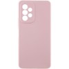Чохол Silicone Cover Lakshmi Full Camera (AAA) для Samsung Galaxy A13 4G Рожевий / Pink Sand