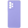 Чехол Silicone Cover Lakshmi Full Camera (AAA) для Samsung Galaxy A13 4G Сиреневый / Dasheen