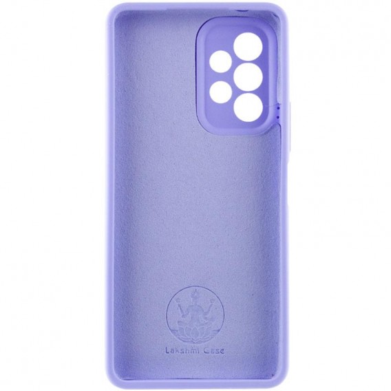 Чехол Silicone Cover Lakshmi Full Camera (AAA) для Samsung Galaxy A13 4G Сиреневый / Dasheen