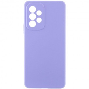Чохол Silicone Cover Lakshmi Full Camera (AAA) для Samsung Galaxy A23 4G Бузковий / Dasheen