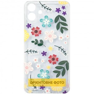Чехол TPU Clear Joy для Xiaomi Redmi Note 14 Pro 4G Ditsy Floral