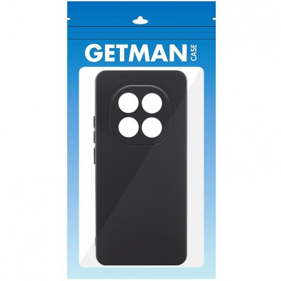 Чохол TPU GETMAN Liquid Silk Full Camera для Xiaomi Redmi Note 15 Pro 4G Чорний / Black