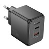 МЗП Hoco CS16A Wish PD20W (1USB-C/1L) Black