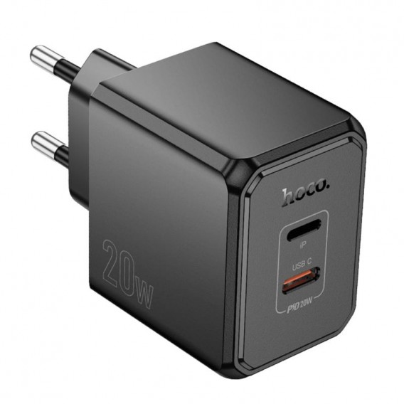 МЗП Hoco CS16A Wish PD20W (1USB-C/1L) Black