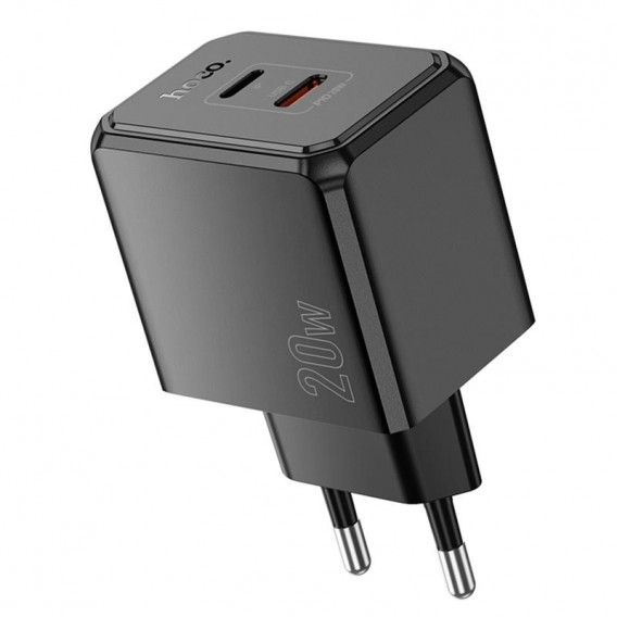МЗП Hoco CS16A Wish PD20W (1USB-C/1L) Black