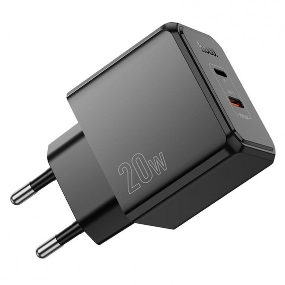 МЗП Hoco CS16A Wish PD20W (1USB-C/1L) Black